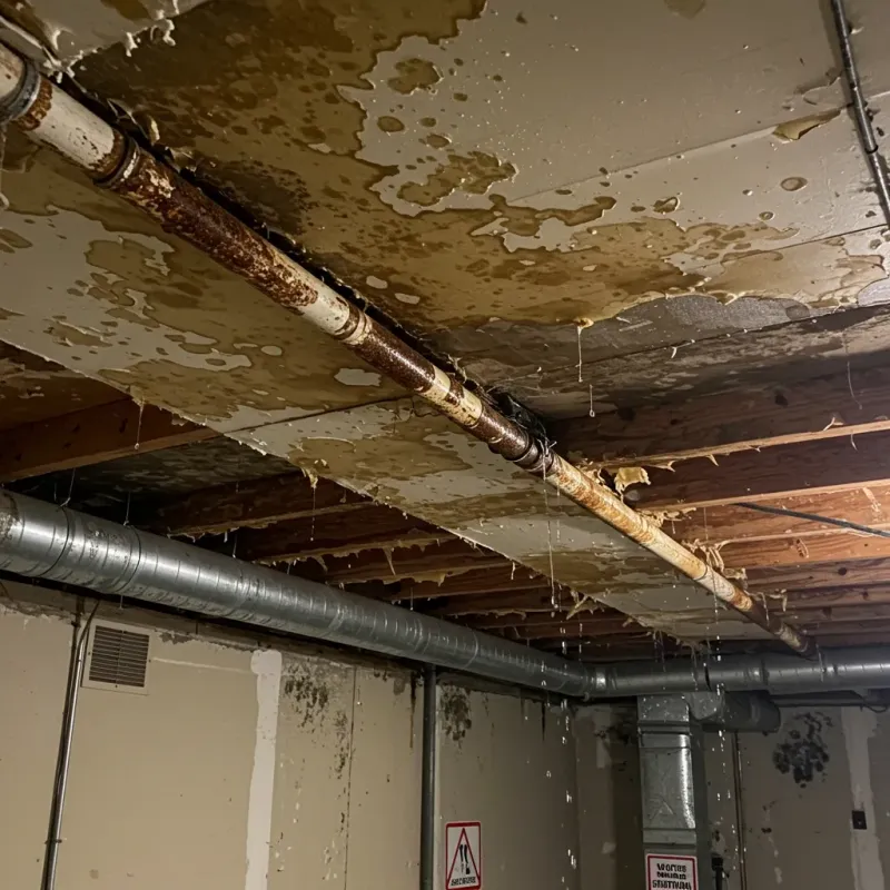 Ceiling Water Damage Repair in South Bend, WA